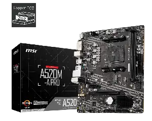 MSI A520M A PRO MOTHER BOARD