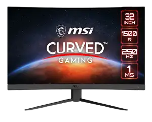 MSI G32C4X 31.5” FHD 250HZ CURVED GAMING MONITOR 