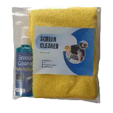 LCD CLEANER WITH HIGH QUALITY MICROFIBER FABRIC 30cm x 30cm