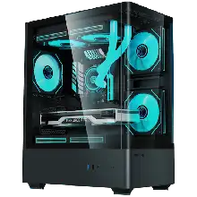SOEYI U620 BLACK GAMING CASE WITHOUT FANS