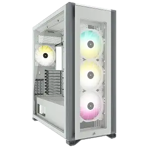 CORSAIR iCUE 7000X RGB TEMPERED GLASS ATX WHITE CASE