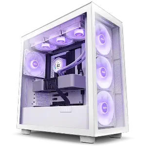 NZXT H7 ELITE WHITE ATX MID TOWER CASE