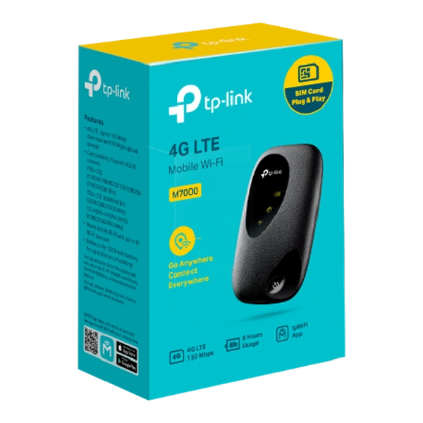 TP LINK M7000 4G LTE MOBILE WIFI ROUTER