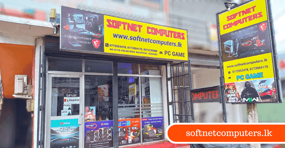 Computer Store in Negombo | Laptops & Gaming PCs | Softnet
